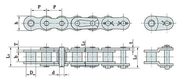 Short Pitch Precision Roller Chains